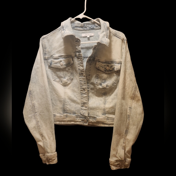 A' Beautiful Soul Jean Jacket X - Picture 2 of 3